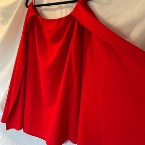 Red Cape Dress from Nasty Gal Size Medium
